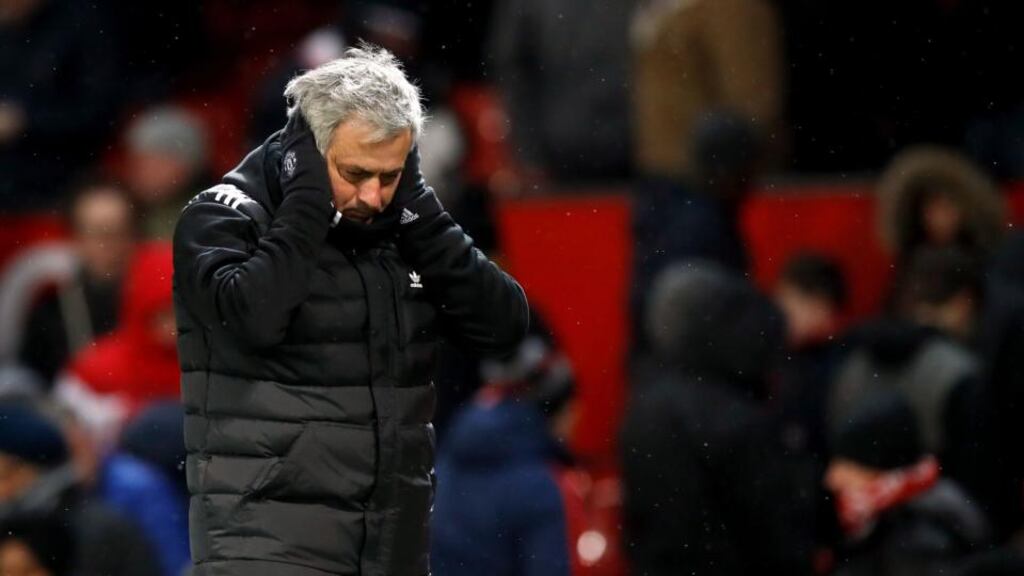 José Mourinho: the manager seemed to be looking at Pogba through the prism of his new favourite. Photograph: PA