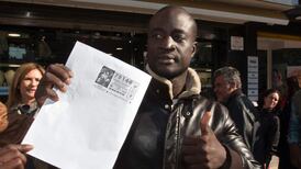 Rescued African migrant wins âŹ400,000 in Spainâs lottery