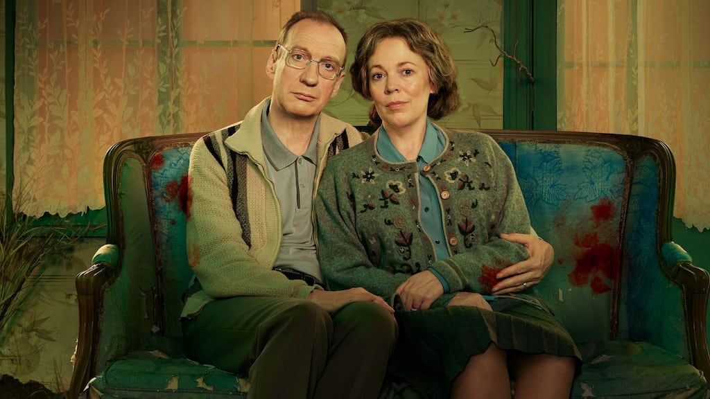 David Thewlis and Olivia Colman play an adorable couple who are also convicted murderers