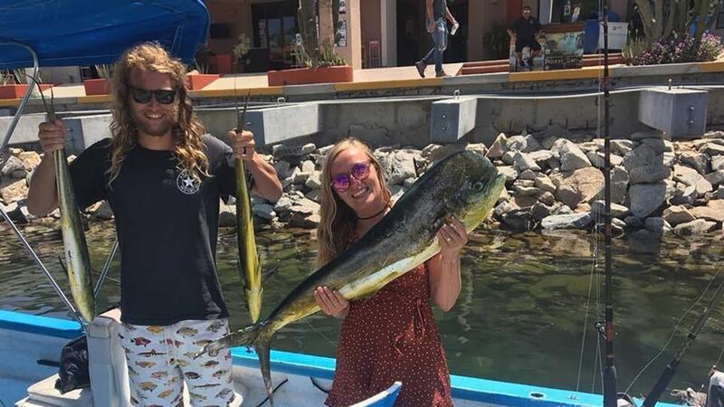 Lucas Fowler (left) and his girlfriend Chynna Deese were found dead on the side of the Alaska Highway, near Liard Hot Springs, in northern British Columbia, Canada on July 15th. Photograph: NSW police handout/EPA