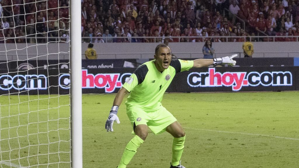 Keylor Navas is the best known Costa Rica player and will be a key component at the World Cup. Photo: Arnoldo Robert/LatinContent/Getty Images