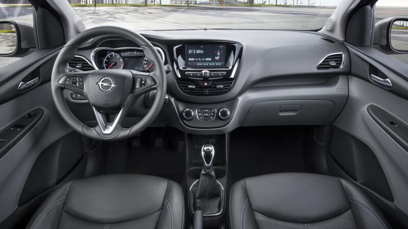 The Opel Karl feels more spacious than its competitors and the height-adjustable driver’s seat and steering wheel make a difference