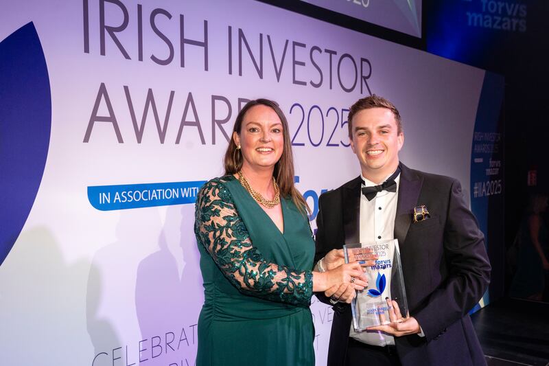 Sarah Larkin, Director General Irish Venture Capital and Mark Farrelly, HBAN Associate Director. Photograph: Corporate Photographers Dublin