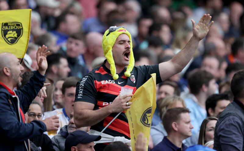 Heineken Champions Cup Final, Aviva Stadium, Dublin 20/5/2023
Leinster vs La Rochelle
A La Rochelle fan reacts
Mandatory Credit ©INPHO/Laszlo Geczo