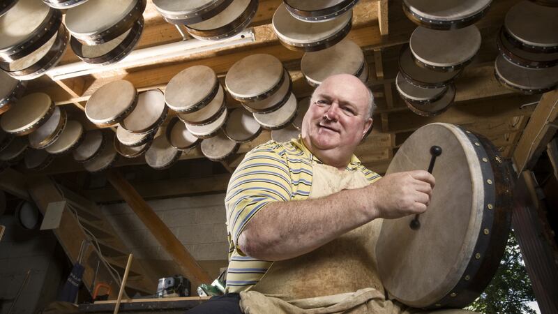 Bodhran Maker Malachy Kearns