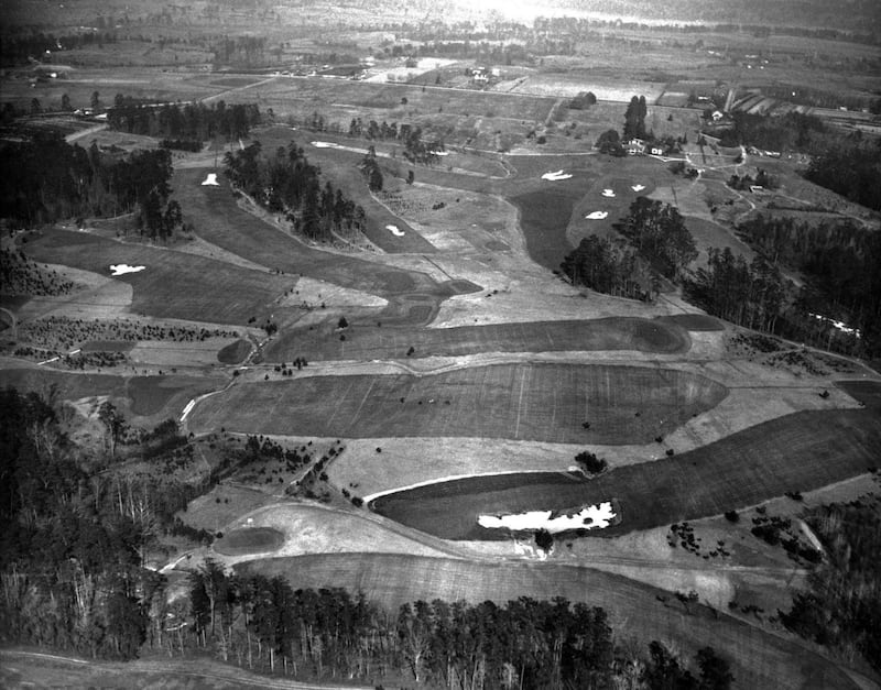 The course was laid out by Robert Tyre Jones Jr, a retired amateur and Open Champion, and Dr Alister Mackenzie. File photograph: Getty Images