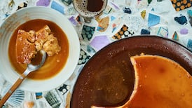 Spiced creme caramel