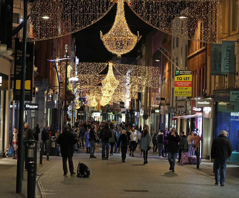 Research suggests we are near the top of the international spending charts at Christmas, writes Conor Pope. Photograph Nick Bradshaw