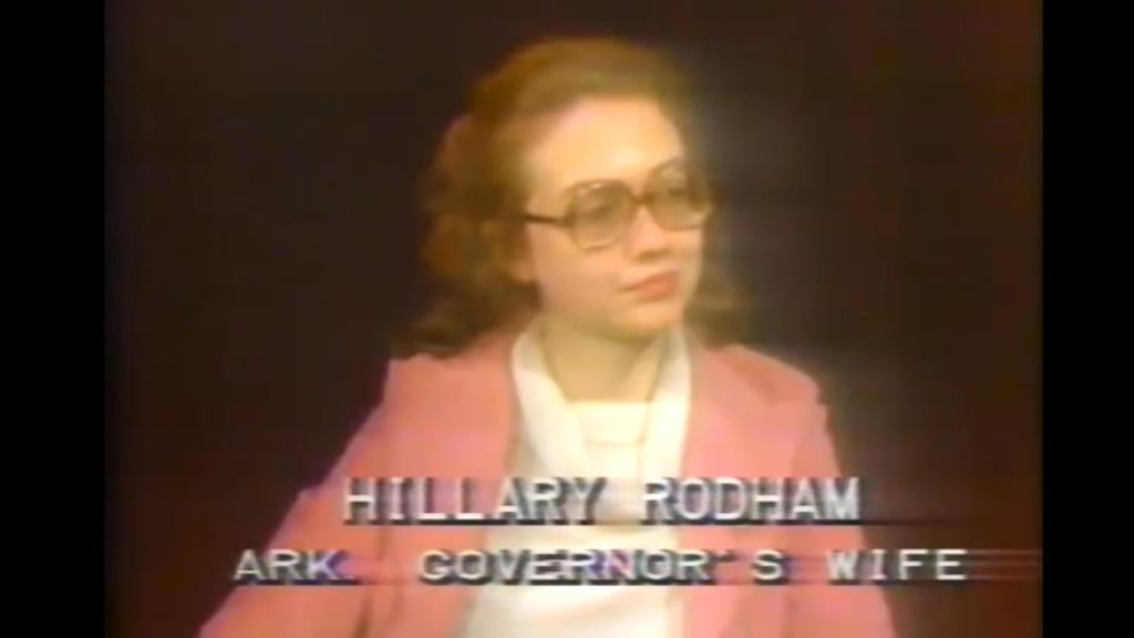 Hillary Clinton’s 1979 interview: the then first lady of Arkansas shared her views on the benefits of being young in elected office, privacy in public life and the strains on “a political marriage”.