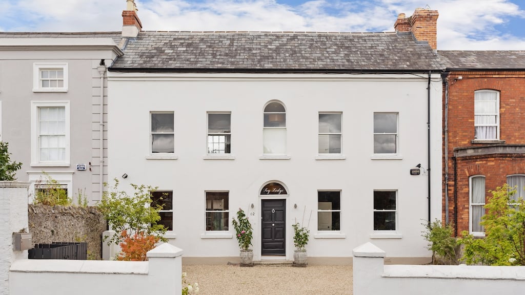 Ivy Lodge, 62 Belmont Avenue, Donnybrook: a beautiful protected structure, it has four bedrooms and is seeking €1.85 million.