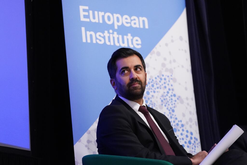First Minister of Scotland, Humza Yousaf, said an independent Scotland could follow Ireland's lead. Photograph: Stefan Rousseau/PA Wire