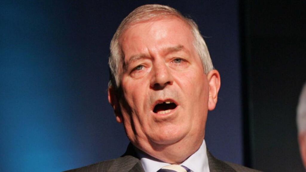 In a dramatic turn on Wednesday, the Banking Inquiry adjourned to take legal advice after Charlie McCreevy sidestepped Pearse Doherty’s question on five occasions about whether Ireland had experienced a property bubble. File photograph: Frank Miller/The Irish Times