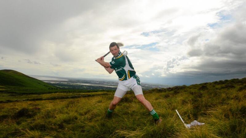 Over the Rainbow: Tipperary’s Brendan Cummins during the All-Ireland Poc Fada finals 2013. Photograph: Paul Mohan/Sportsfile