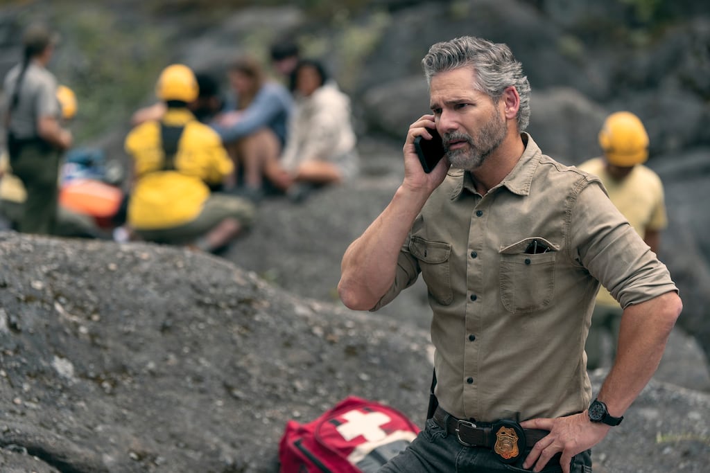 Untamed: Eric Bana as Kyle Turner in the new Netflix thriller. Photograph: Netflix/Ricardo Hubbs