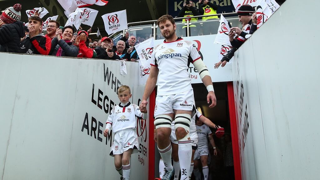 Iain Henderson has been named as Ulster’s new club captain. Photograph: James Crombie/Inpho