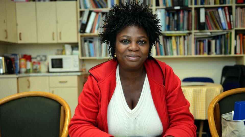 Foluke Oladosu, a community representative on the Childhood Development Initiative (CDI) board in Tallaght West. Photograph: Eric Luke