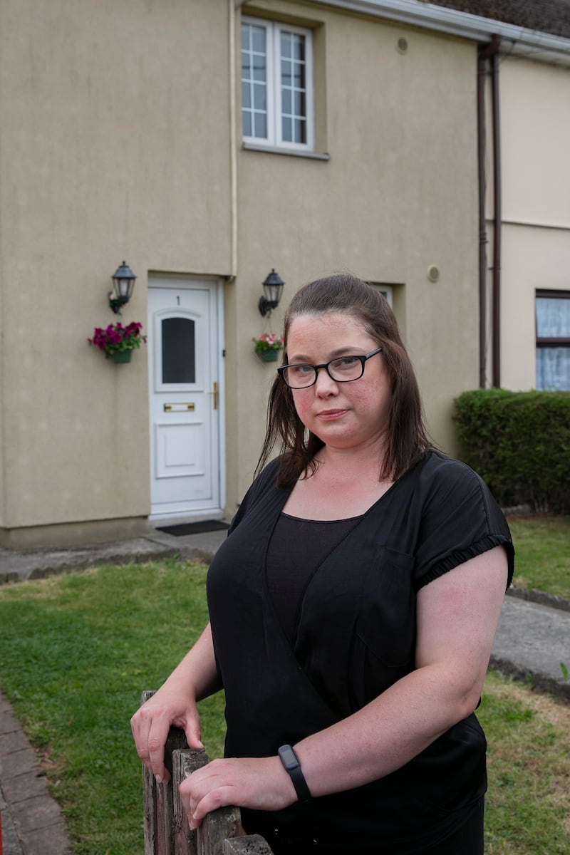 Tracy Hayde: 'I’m looking for the Government to bring my money up somewhere over €300 per week.' Photograph: John D Kelly