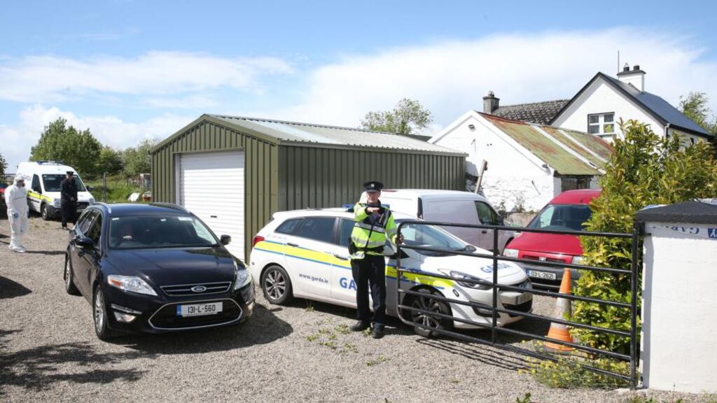 The farmhouse in west Limerick where the couple were found dead by burglars. Photograph: Brian Lawless/PA Wire
