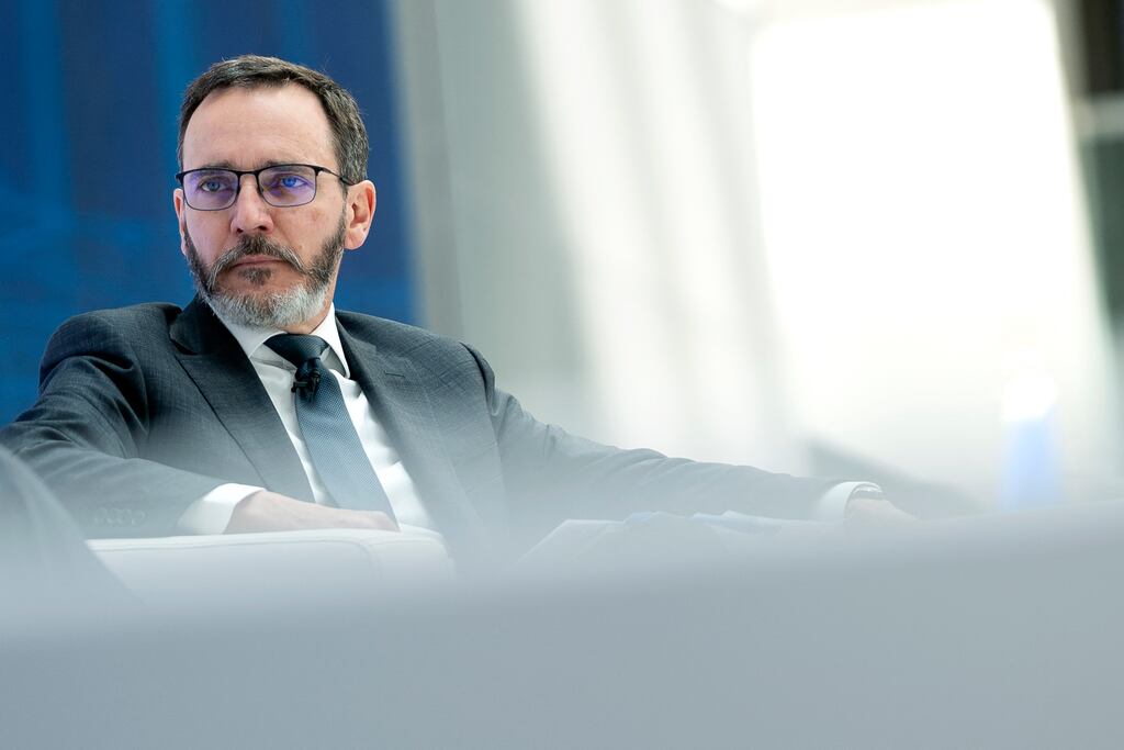 IMF chief economist Pierre-Olivier Gourinchas: Stronger-than-expected growth and lower inflation suggest the global economy is heading in the right direction. Photograph: Stefani Reynolds/AFP