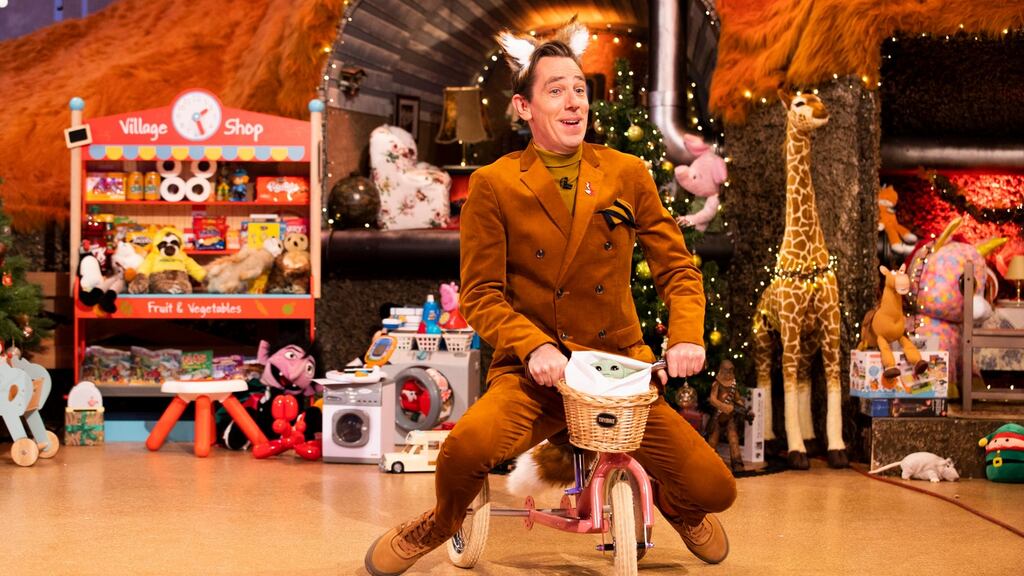 Ryan Tubridy on the 2020 edition of The Late Late Toy Show: the hugely watched programme will launch its second charity appeal this Friday. Photograph: Andres Poveda