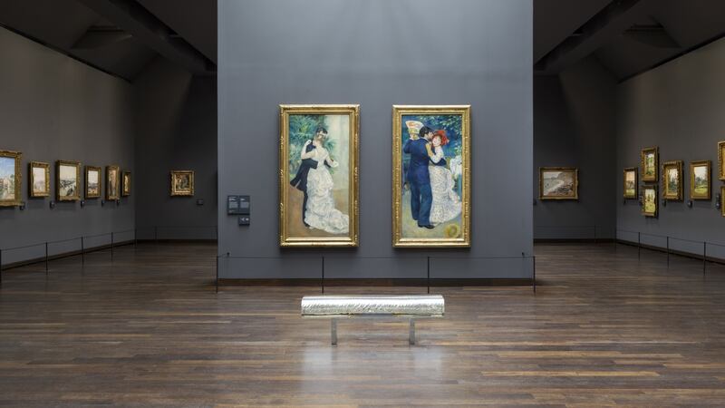 A view of the Impressionist collection at the Musée d’Orsay in Paris, France. Photograph: Sophie Crépy