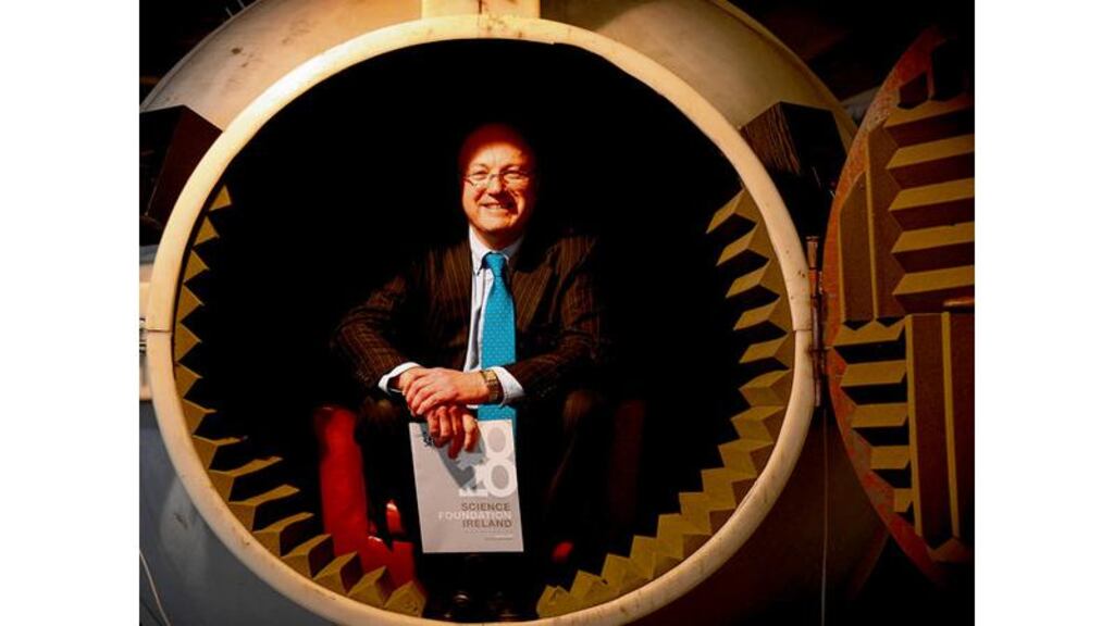 Prof Mark Ferguson at the Science Gallery Dublin where details of a €300 million project were announced. photograph: bryan o'brien