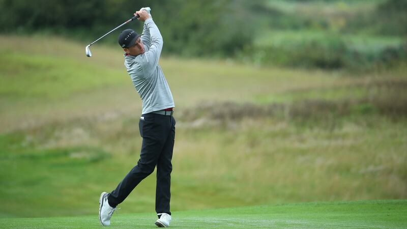 Jonathan Caldwell endured a tough day, with the Co Down man signing for a 72 for 278 which left him in tied-47th position. Photograph: Getty