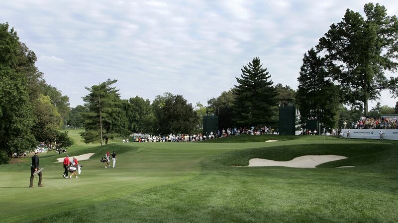 The 15th – shown here during the 2008 BMW Championship – is one of the toughest holes on the course. Photo: Stan Badz/PGA TOUR