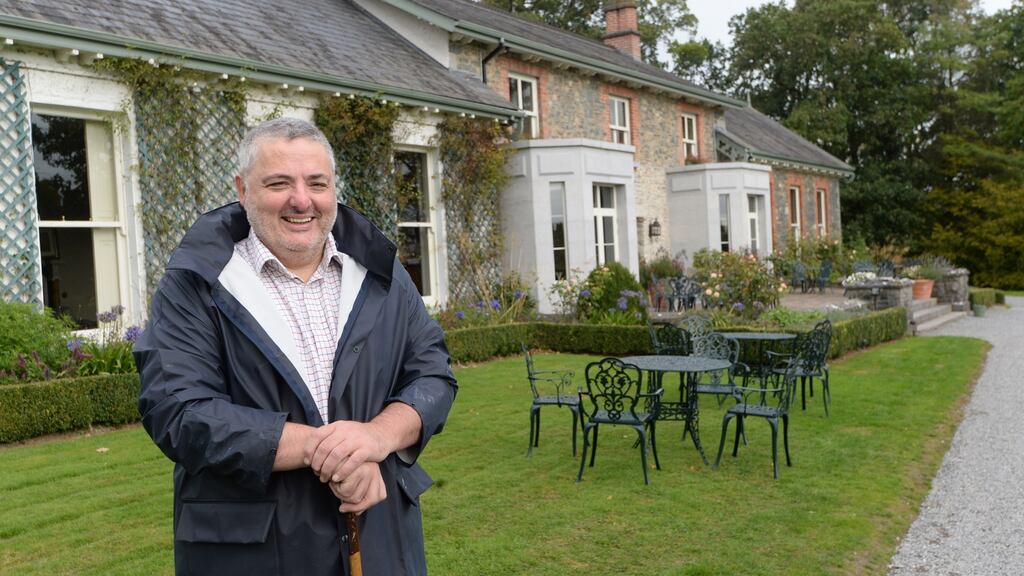 Chef Richard Corrigan at the Virginia Park Lodge in Cavan. Photograph: Dara Mac Dónaill