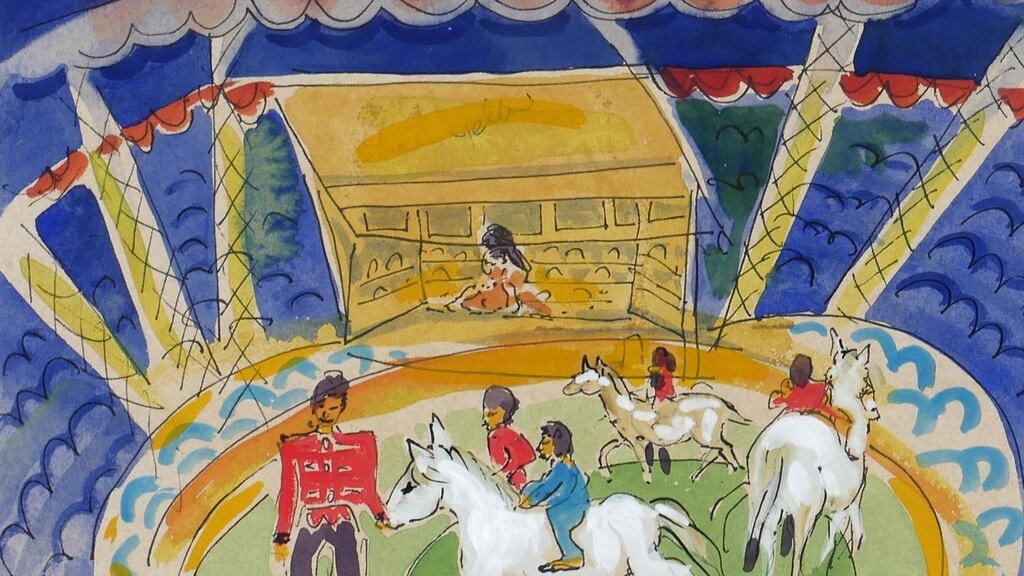 Pauline Bewick, ‘Fossett’s Horse Rides’, 2001 (lot 104A).