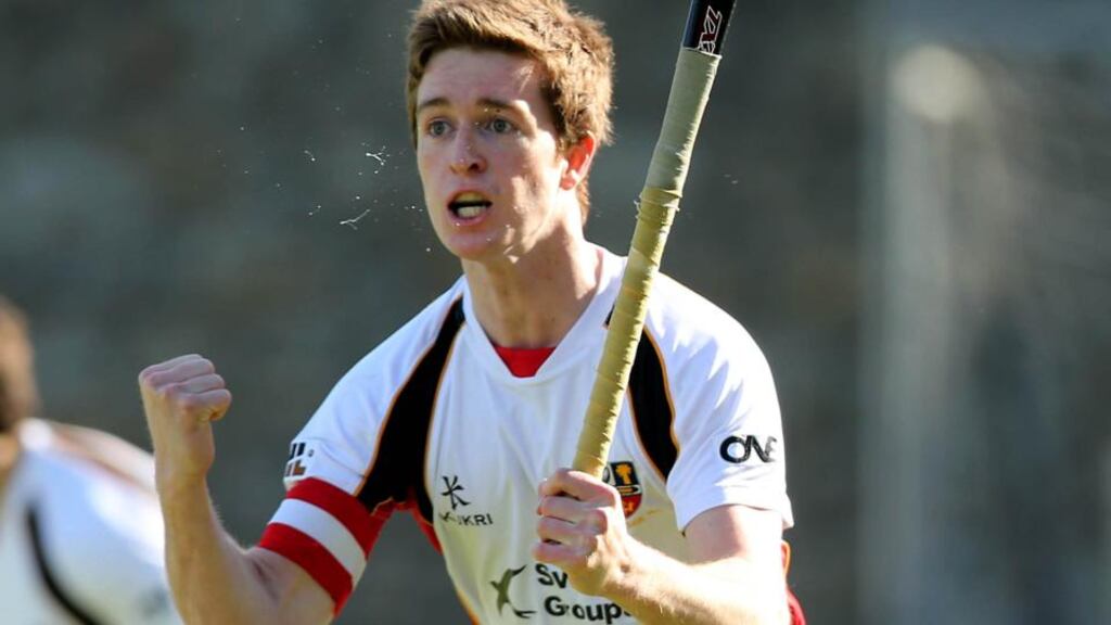 Banbridge’s Stephen Dowds has scored 40 goals in 16 games so far this season. Photograph: INPHO/Donall Farmer