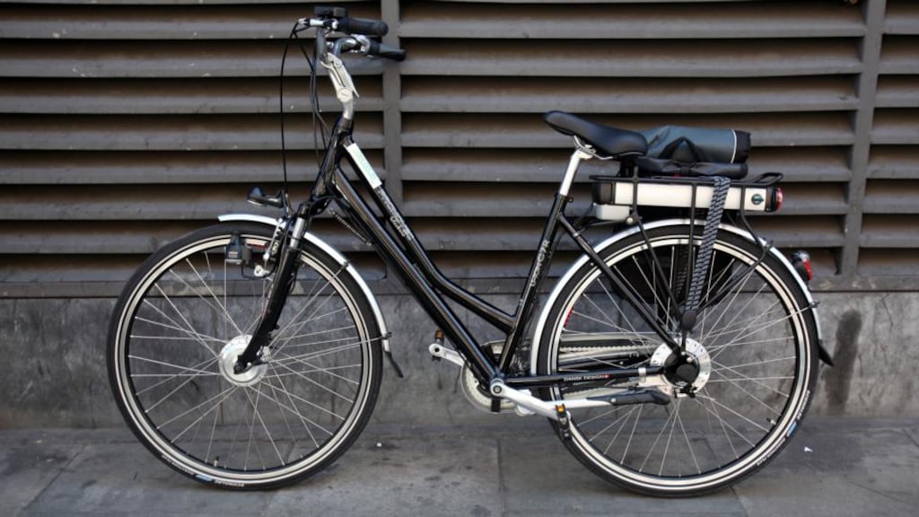 ‘So, where would you be going without a bell on your bike?’. Photograph: Brenda Fitzsimons / The Irish Times