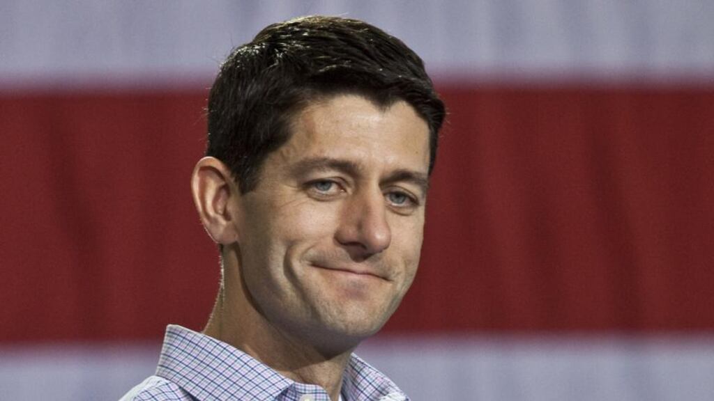 Republican Paul Ryan said the food-stamp scheme was turning a safety net into a ‘hammock’.