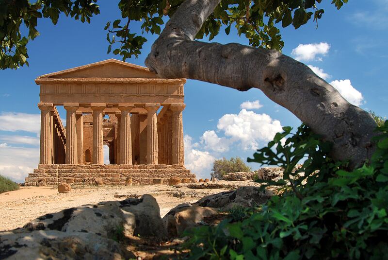 Temple of Concordia, Agrigento, Sicily. Photograph: iStock