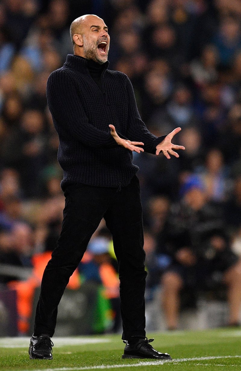 Pep Guardiola is the best manager in the world. Photograph: Oli Scarff/AFP via Getty Images