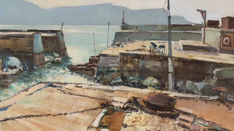 Purteen Harbour, Achill by Cecil Maguire, €6,000-€8,000.