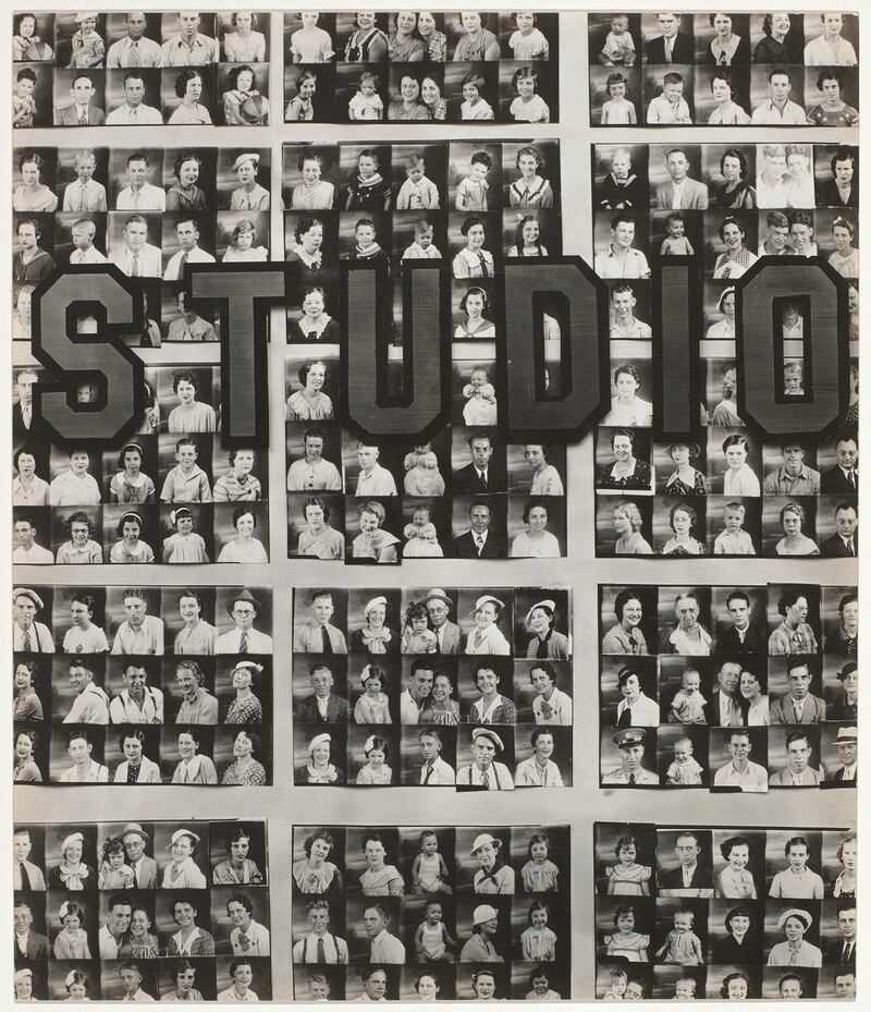 Walker Evans’s Penny Picture Display, Savannah, 1936. Gelatin silver print.Bank of America Collection