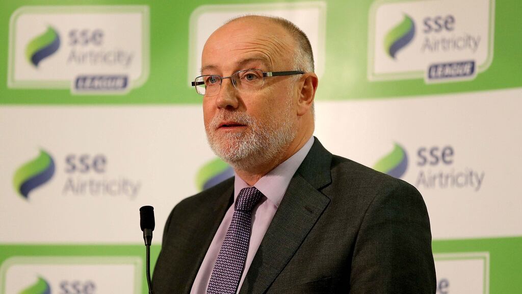 FAI director of competitions Fran Gavin declined to comment on the impending changes. Photograph: Donall Farmer/Inpho
