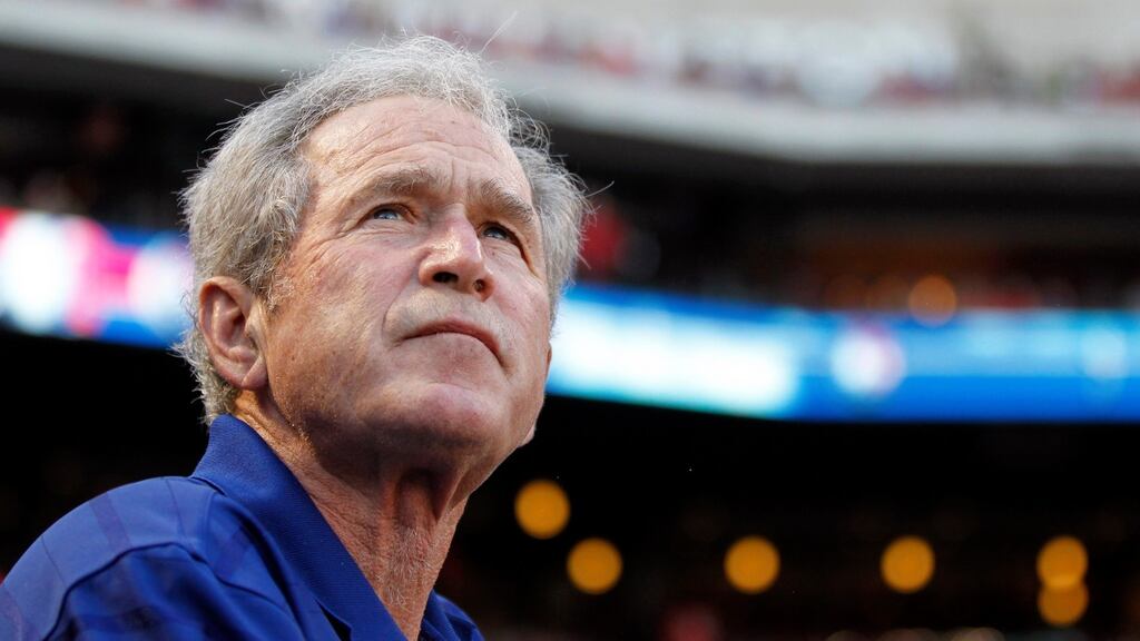 Former US president George W Bush in 2013. Photograph: Mike Stone/Reuters