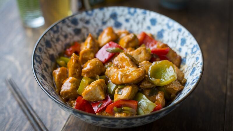 Sweet and sour chicken was one of the first dishes Donal Skehan tried in a Chinese restaurant.
