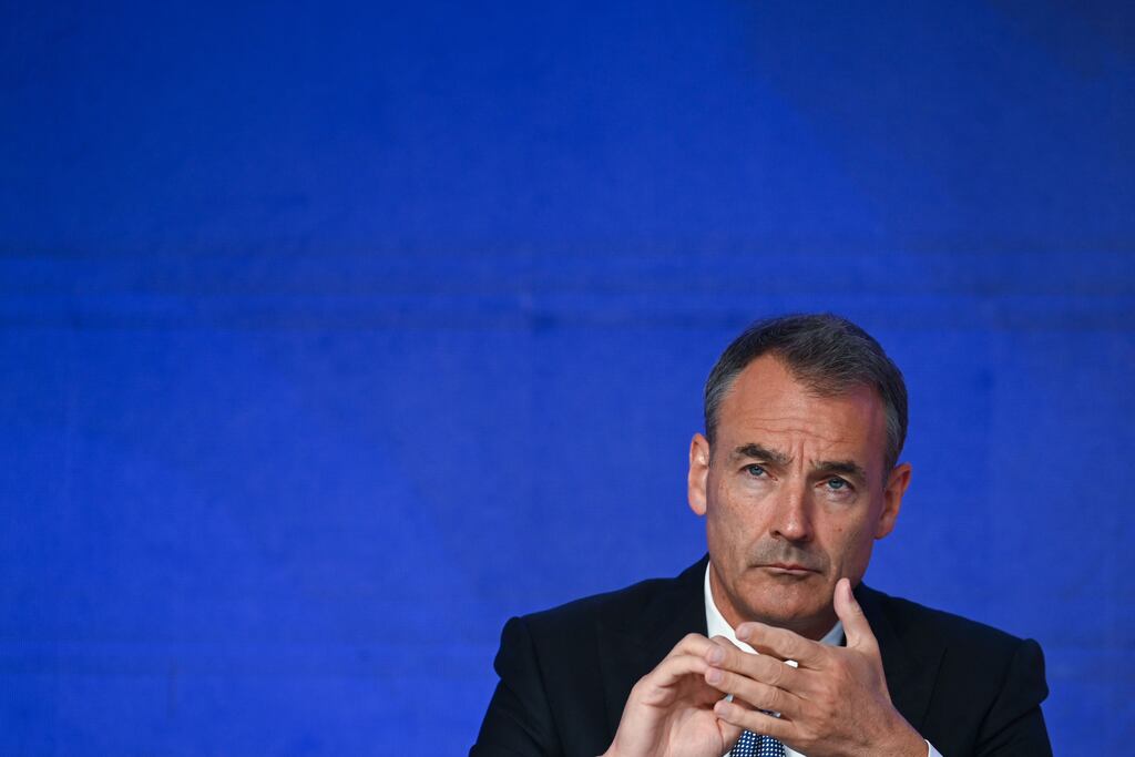 Bernard Looney has resigned as CEO of BP. Photograph: Arun Sankar/AFP via Getty Images