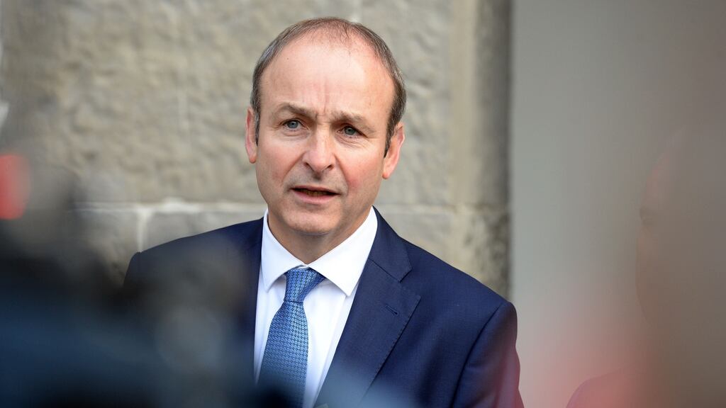 Fianna Fáil leader Micheál Martin said, over the past two weeks, up to 16 people had died by suicide in Cork. Photograph: Eric Luke