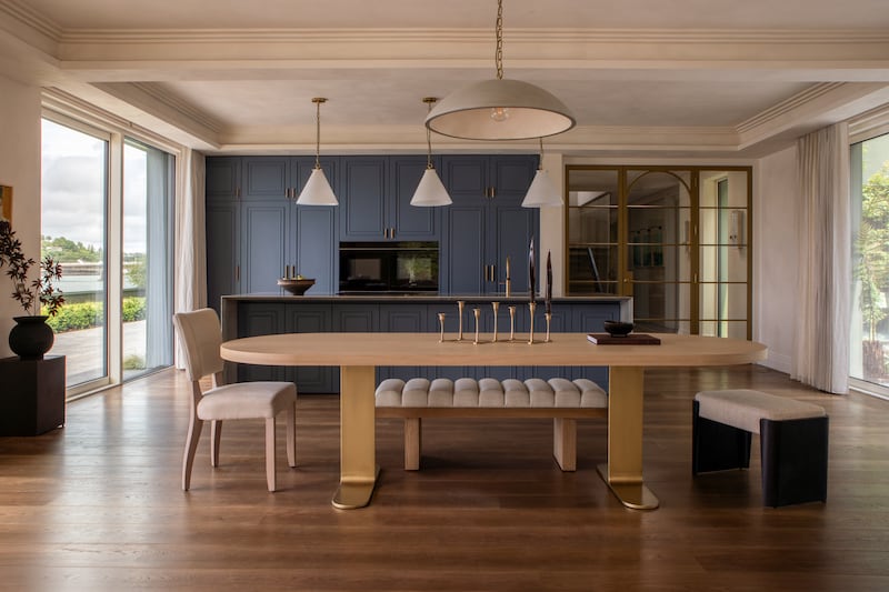 The kitchen is now the heart of the home. Photograph: Ruth Maria Murphy