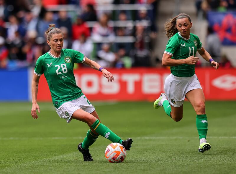 Ireland’s Sinead Farrelly. Photograph: Ryan Byrne/Inpho