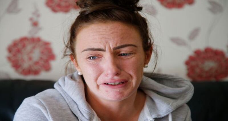 Mother-of-three Claire Elliot: “They were knocking on the door shouting ‘you’re illegally trespassing’ and ‘we’ll be bringing you to court’. I was petrified.”