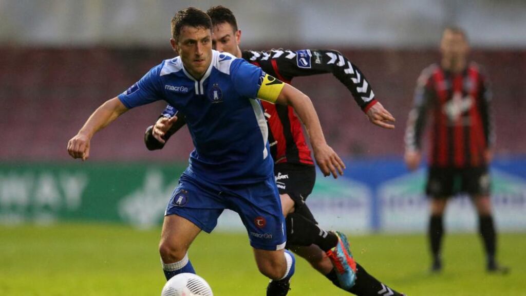 Limerick’s current captain Shane Duggan’s father was the last man to score for the club at Markets Field 31 years ago. The Garyowen venue is again the club’s home ground. Photograph: Ryan Byrne/Inpho.