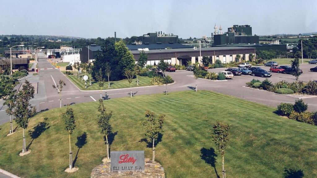 Eli Lilly’s plant in Cork . US regulator is concerned over experimental lung cancer drug.