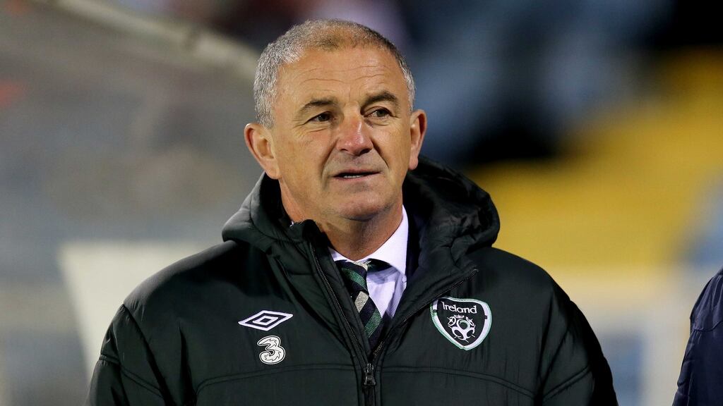 Noel King’s Ireland side were beaten 3-1 by Slovenia in their Euro 2017 qualifier. Photo: Inpho