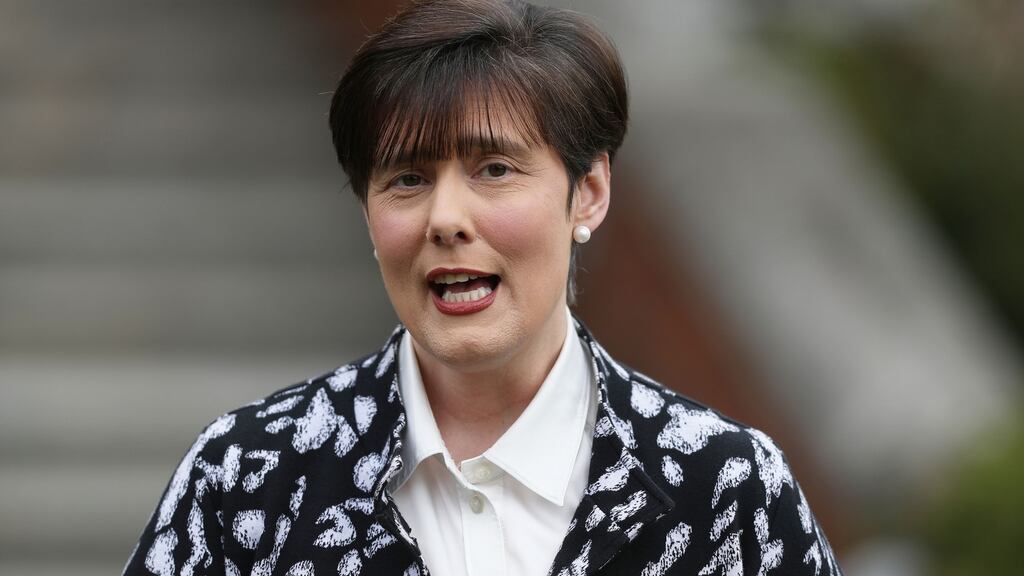 Minister for Education Norma Foley has launched a new cross-Border research partnership. Photograph: Nick Bradshaw