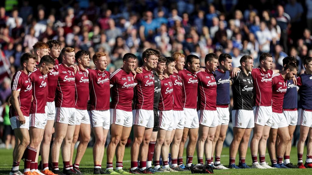 Galway didn’t explode into anything on Saturday night. Somewhere along the way, it looks like they convinced themselves that this game didn’t matter. Photograph: Laszlo Geczo/Inpho